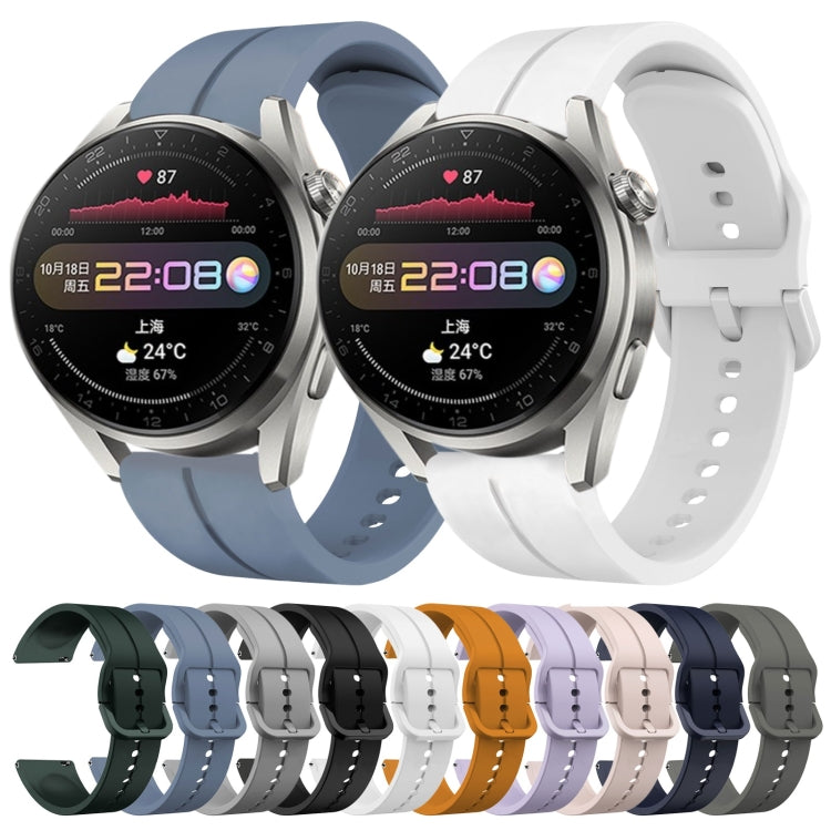 For Huawei Watch 3 Pro 22mm Loop Silicone Watch Band