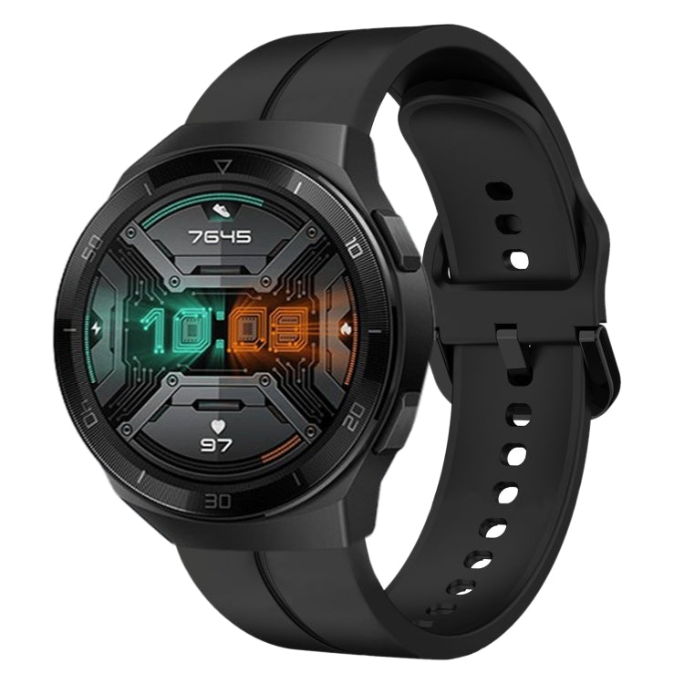 For Huawei Watch GT 2E 22mm Loop Silicone Watch Band