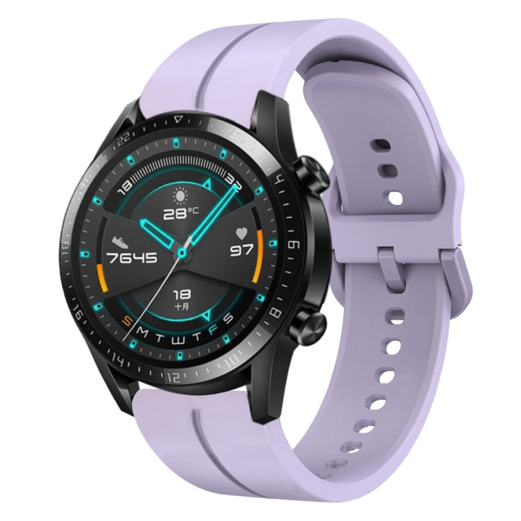 For Huawei GT2 46mm 22mm Loop Silicone Watch Band