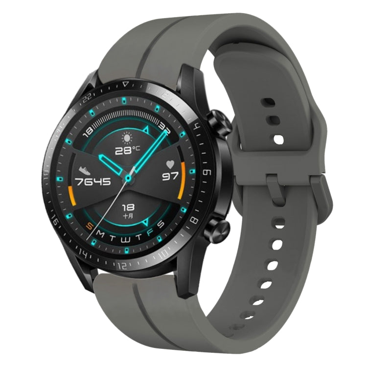 For Huawei GT2 46mm 22mm Loop Silicone Watch Band