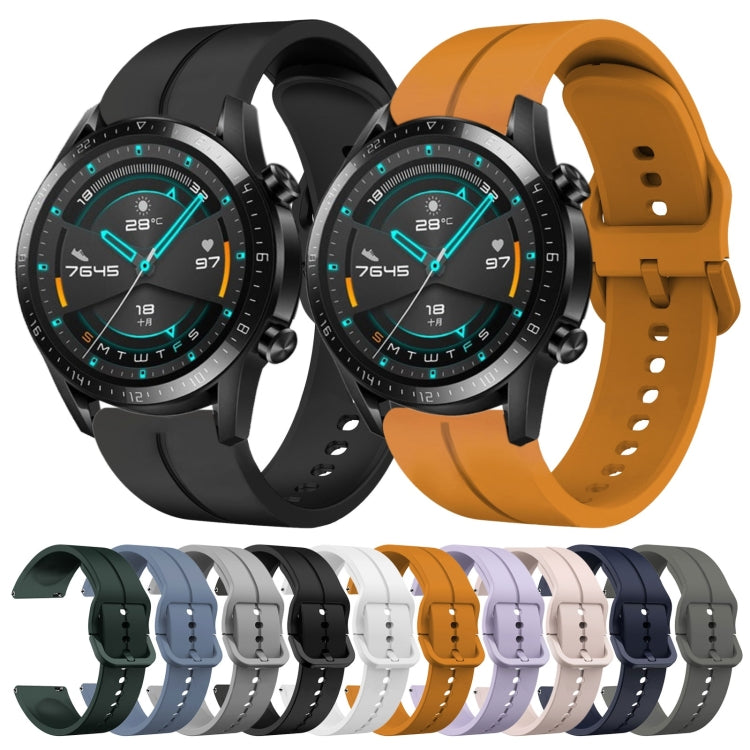 For Huawei GT2 46mm 22mm Loop Silicone Watch Band
