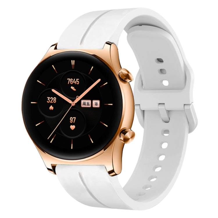 For Honor Watch GS 3 22mm Loop Silicone Watch Band