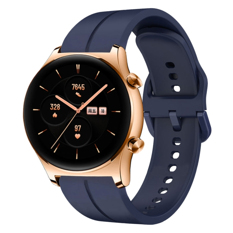 For Honor Watch GS 3 22mm Loop Silicone Watch Band