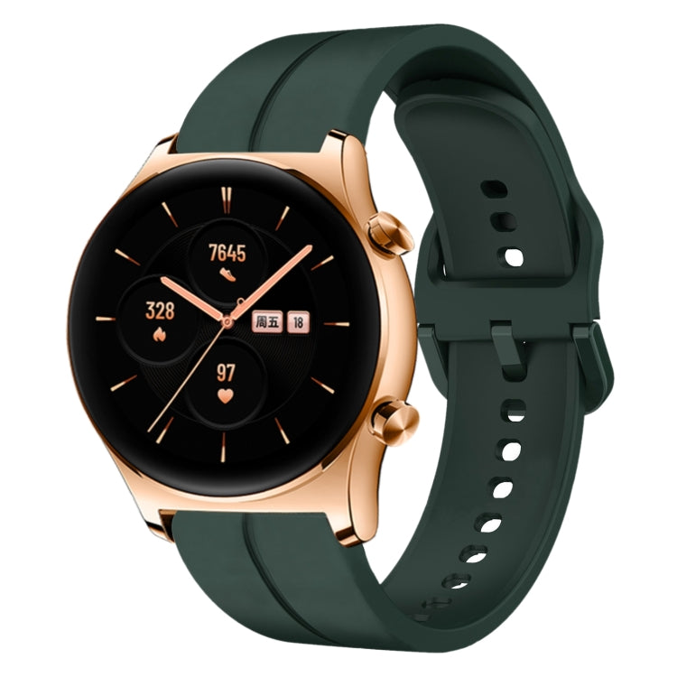 For Honor Watch GS 3 22mm Loop Silicone Watch Band