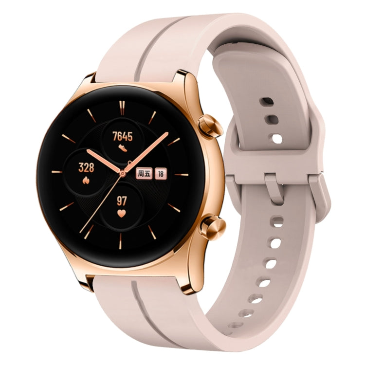 For Honor Watch GS 3 22mm Loop Silicone Watch Band