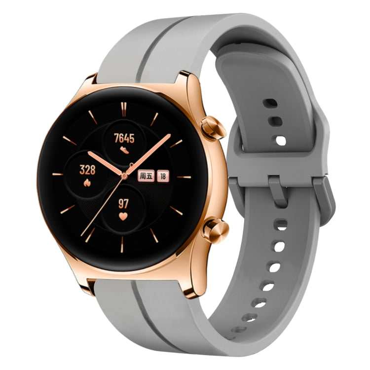 For Honor Watch GS 3 22mm Loop Silicone Watch Band