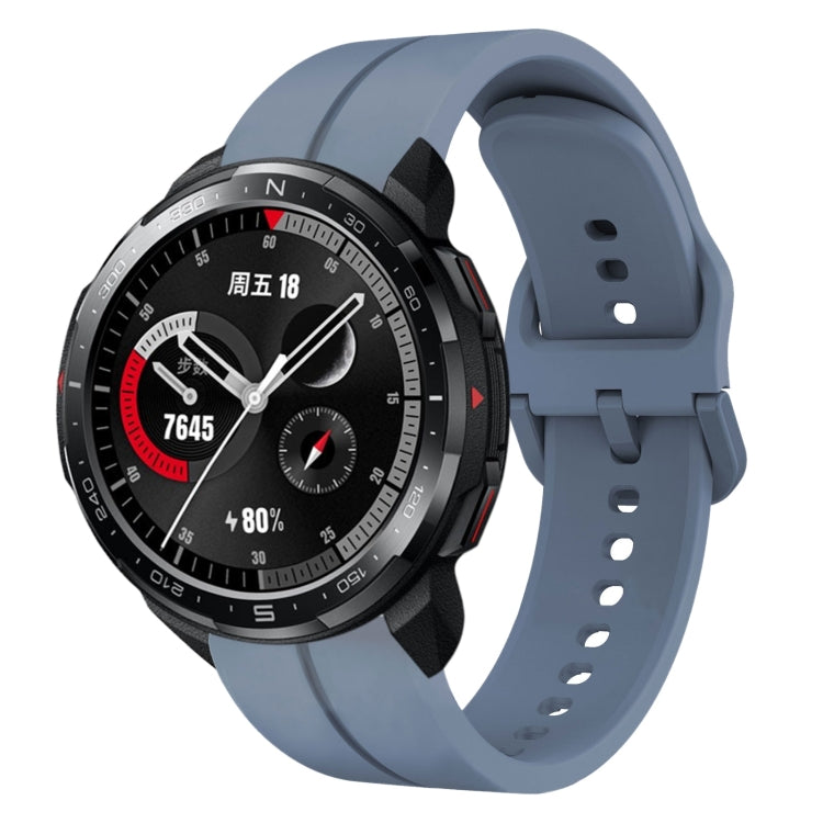 For Honor Watch GS Pro 22mm Loop Silicone Watch Band