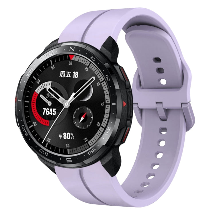 For Honor Watch GS Pro 22mm Loop Silicone Watch Band