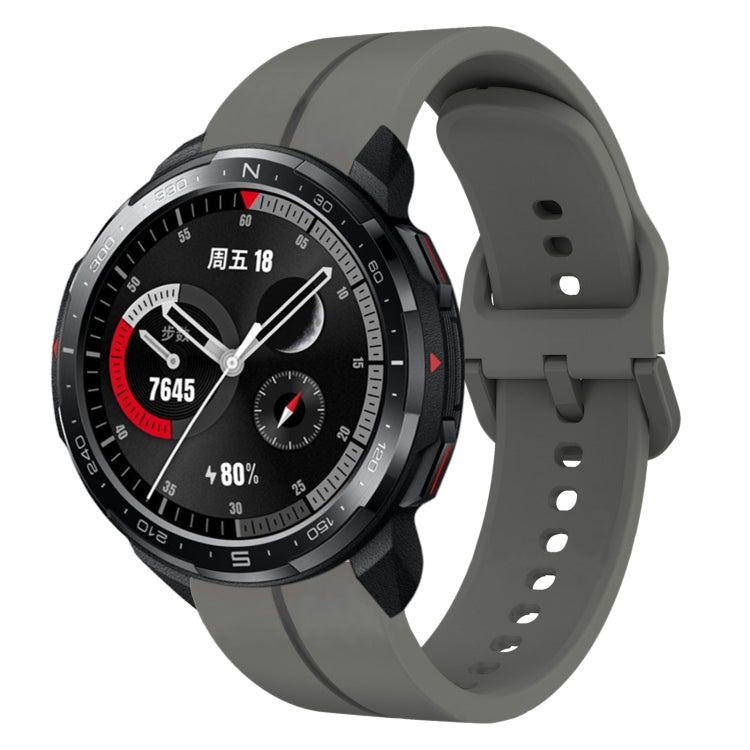 For Honor Watch GS Pro 22mm Loop Silicone Watch Band