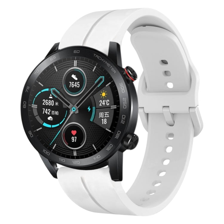 For Honor Magic Watch 2 46mm 22mm Loop Silicone Watch Band