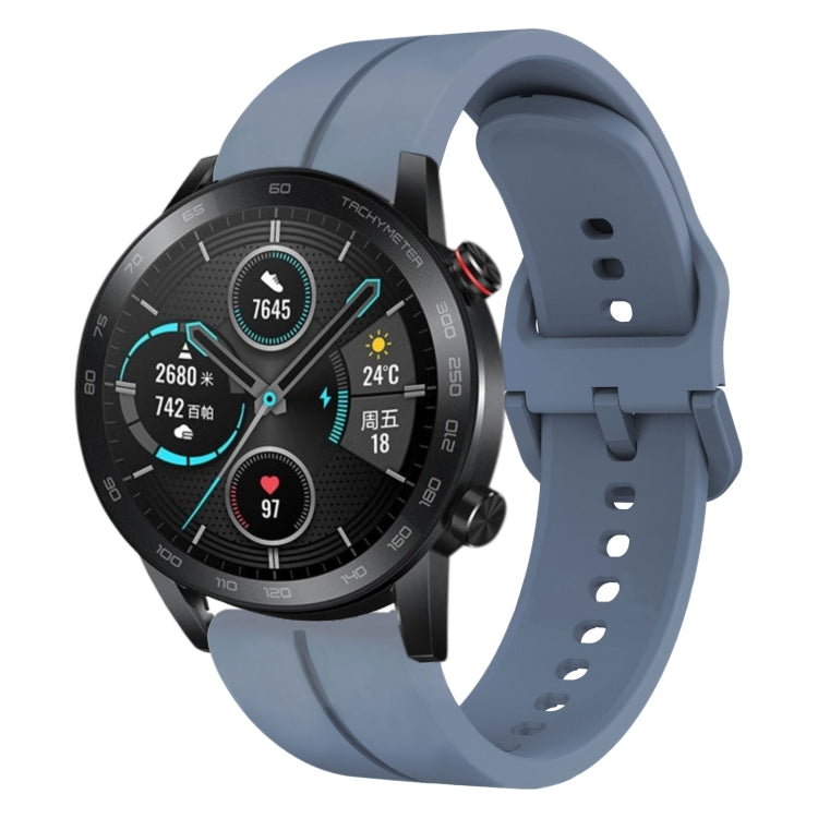 For Honor Magic Watch 2 46mm 22mm Loop Silicone Watch Band