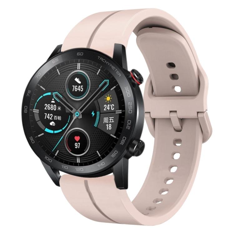 For Honor Magic Watch 2 46mm 22mm Loop Silicone Watch Band