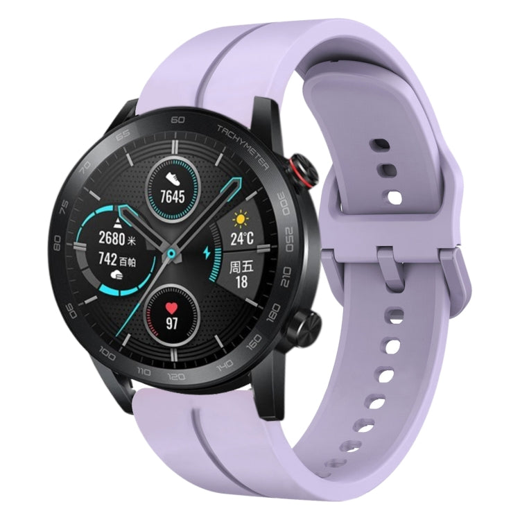 For Honor Magic Watch 2 46mm 22mm Loop Silicone Watch Band