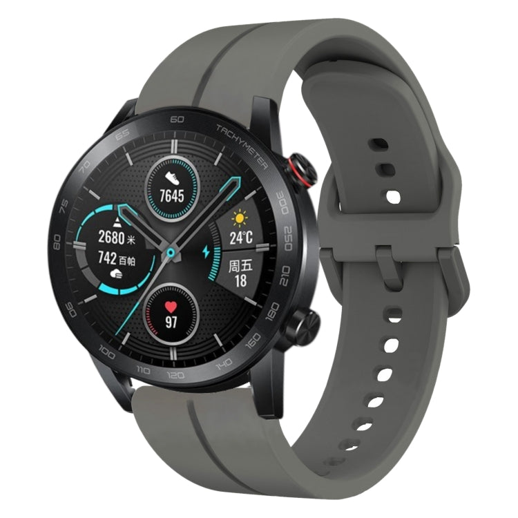 For Honor Magic Watch 2 46mm 22mm Loop Silicone Watch Band