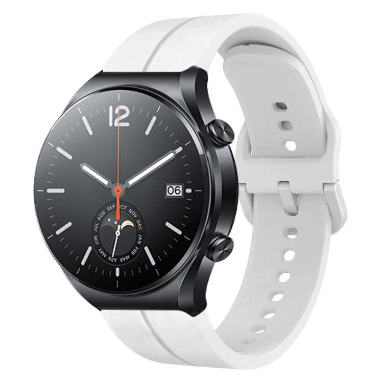 For Xiaomi MI Watch S1 22mm Loop Silicone Watch Band