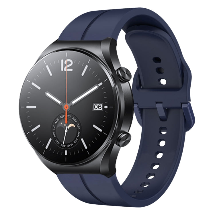 For Xiaomi MI Watch S1 22mm Loop Silicone Watch Band