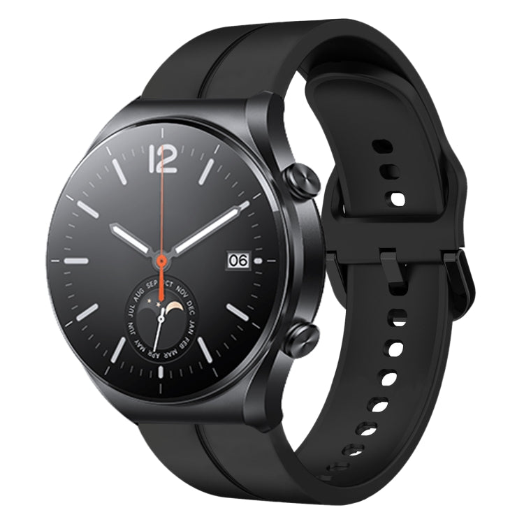 For Xiaomi MI Watch S1 22mm Loop Silicone Watch Band