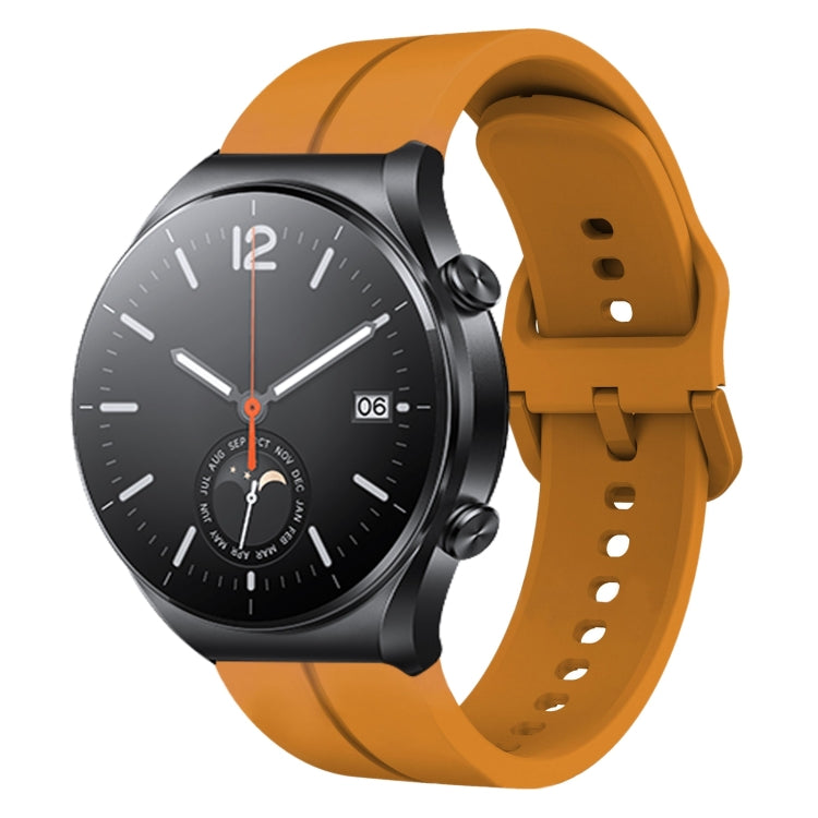 For Xiaomi MI Watch S1 22mm Loop Silicone Watch Band
