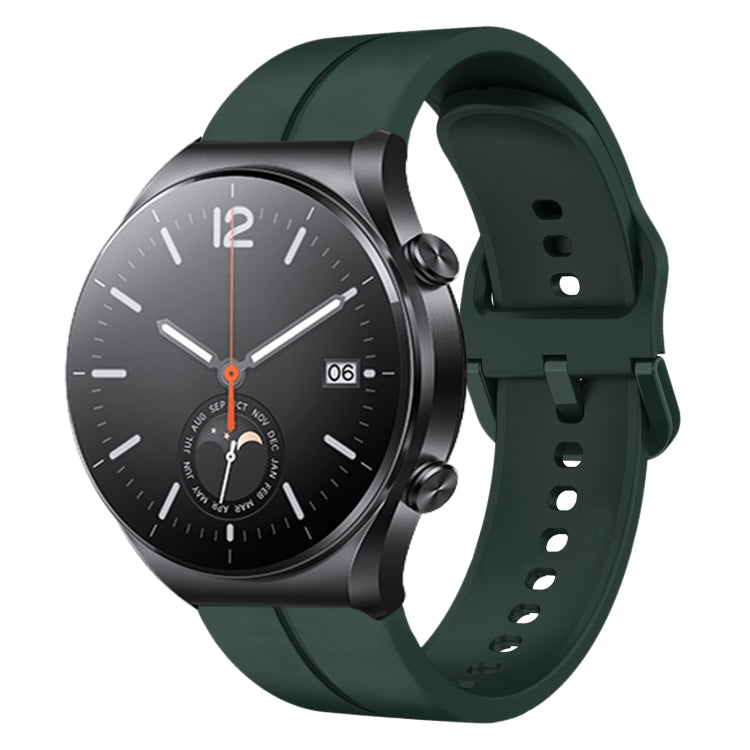For Xiaomi MI Watch S1 22mm Loop Silicone Watch Band