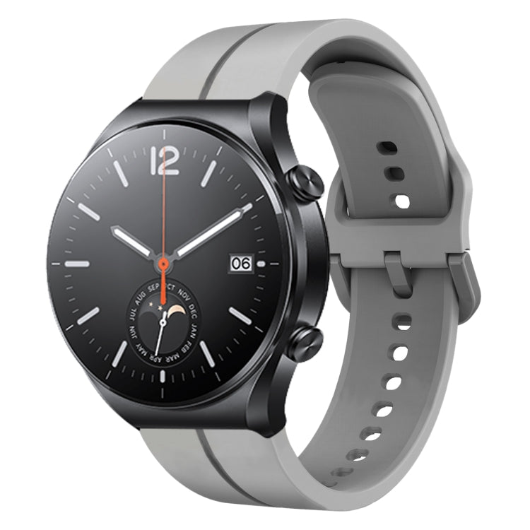 For Xiaomi MI Watch S1 22mm Loop Silicone Watch Band
