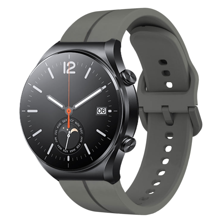 For Xiaomi MI Watch S1 22mm Loop Silicone Watch Band