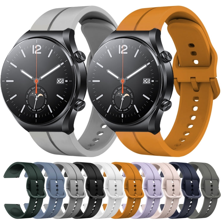 For Xiaomi MI Watch S1 22mm Loop Silicone Watch Band