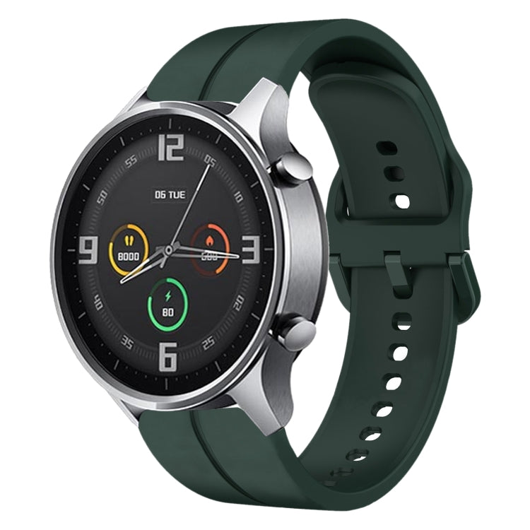 For Xiaomi MI Watch Color 22mm Loop Silicone Watch Band