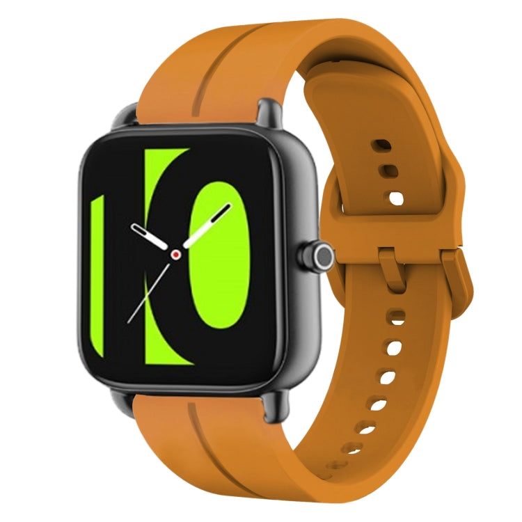 For Xiaomi Haylou RS4 LS12 22mm Loop Silicone Watch Band
