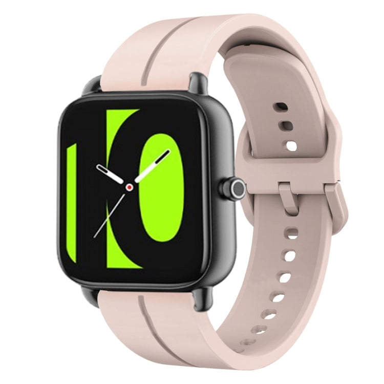 For Xiaomi Haylou RS4 LS12 22mm Loop Silicone Watch Band
