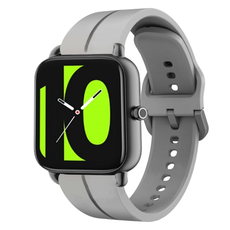 For Xiaomi Haylou RS4 LS12 22mm Loop Silicone Watch Band