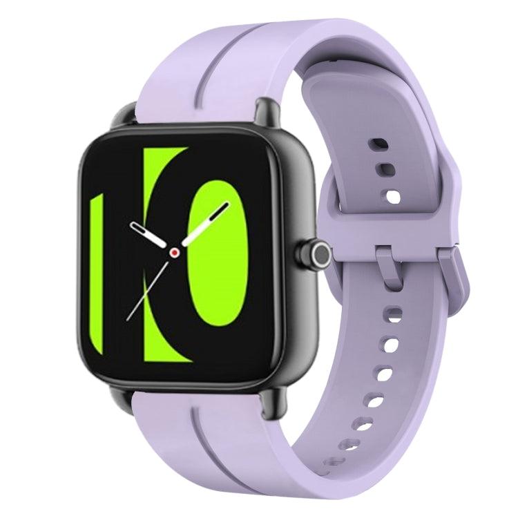 For Xiaomi Haylou RS4 LS12 22mm Loop Silicone Watch Band