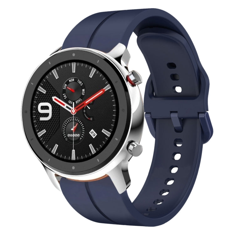 For Amazfit GTR 4 22mm  Loop Silicone Watch Band