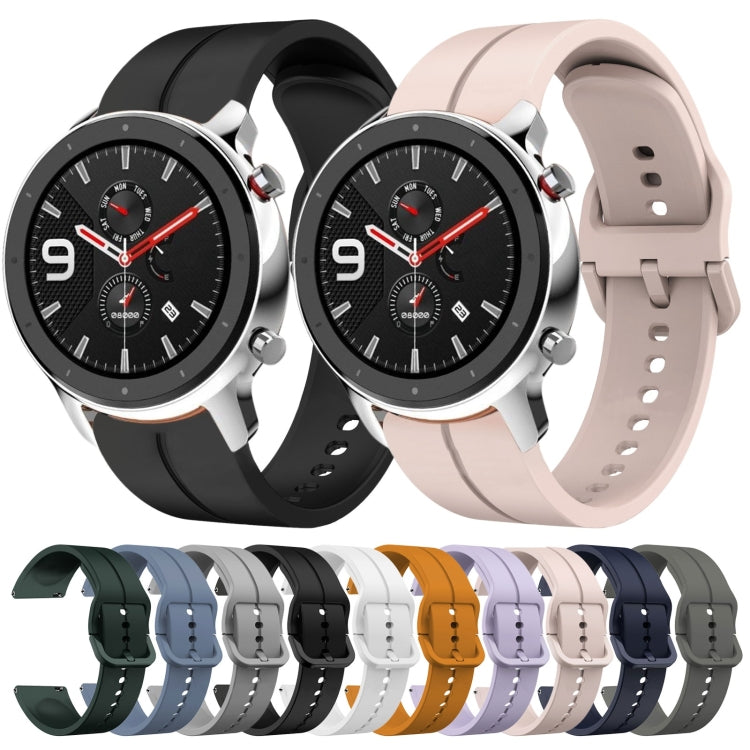 For Amazfit GTR 4 22mm  Loop Silicone Watch Band