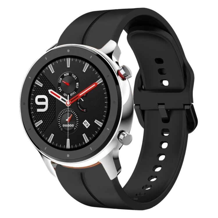 For Amazfit GTR 4 Pro 22mm  Loop Silicone Watch Band