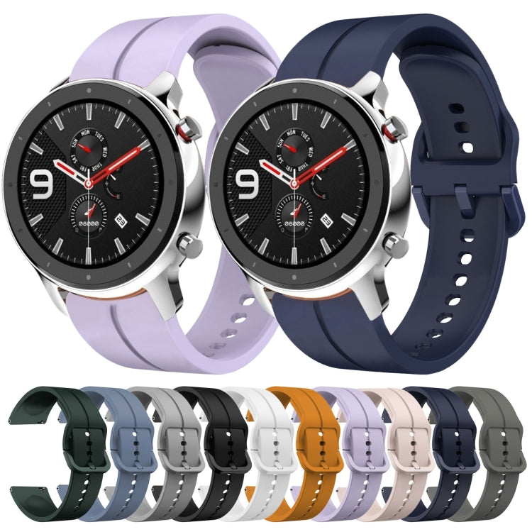For Amazfit GTR 4 Pro 22mm  Loop Silicone Watch Band