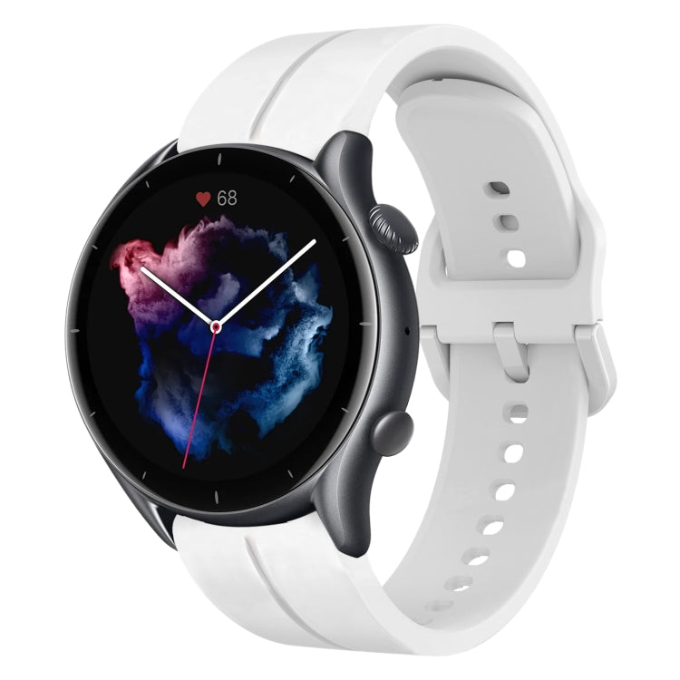 For Amazfit 3 22mm  Loop Silicone Watch Band