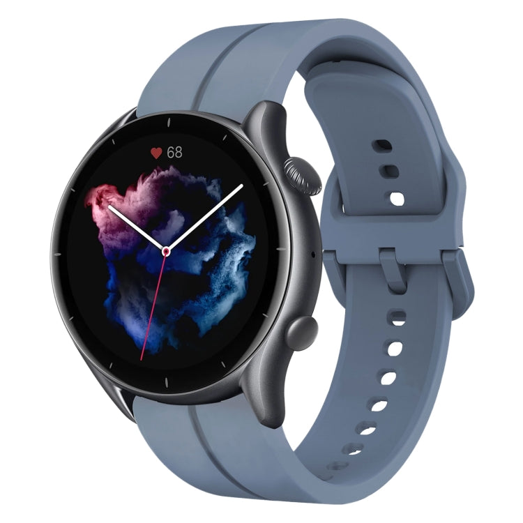 For Amazfit 3 22mm  Loop Silicone Watch Band
