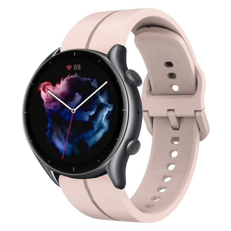 For Amazfit 3 22mm  Loop Silicone Watch Band