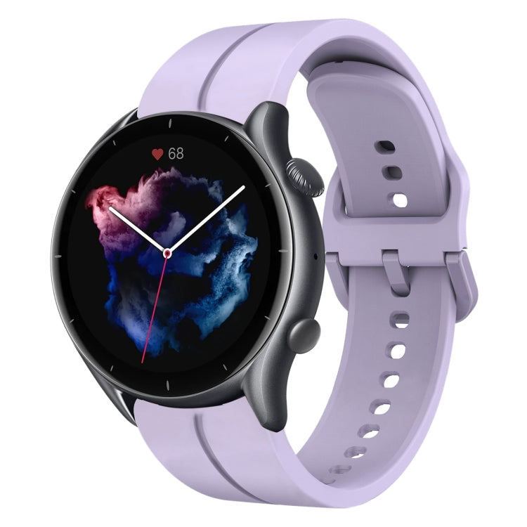 For Amazfit 3 22mm  Loop Silicone Watch Band