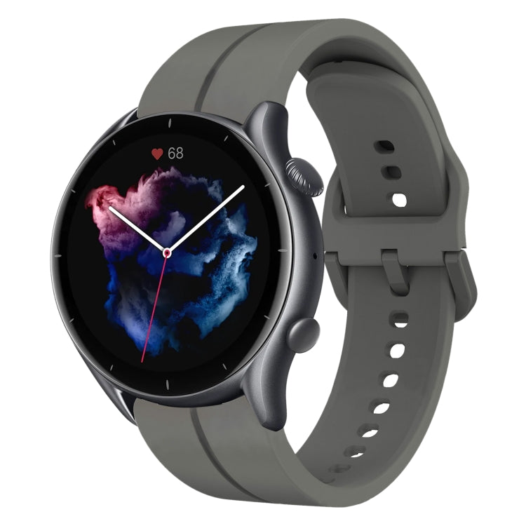 For Amazfit 3 22mm  Loop Silicone Watch Band