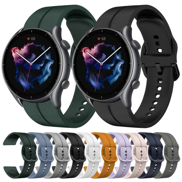 For Amazfit 3 22mm  Loop Silicone Watch Band