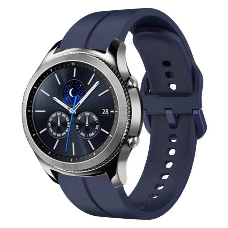 For Samsung Gear S3 Classic 22mm Loop Silicone Watch Band