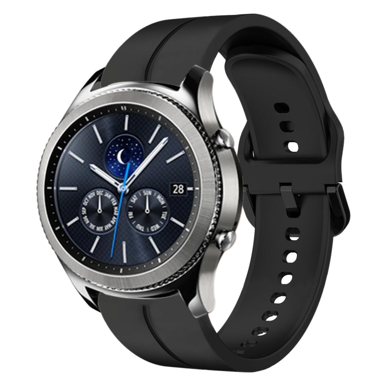 For Samsung Gear S3 Classic 22mm Loop Silicone Watch Band