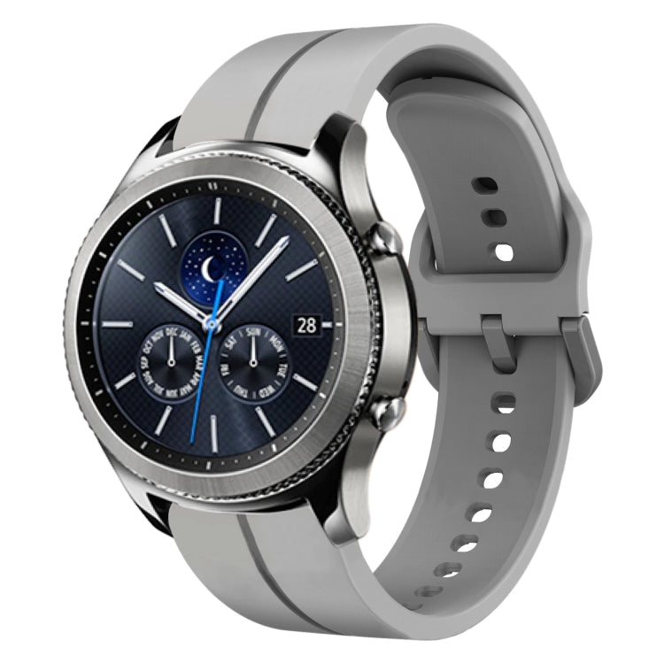 For Samsung Gear S3 Classic 22mm Loop Silicone Watch Band