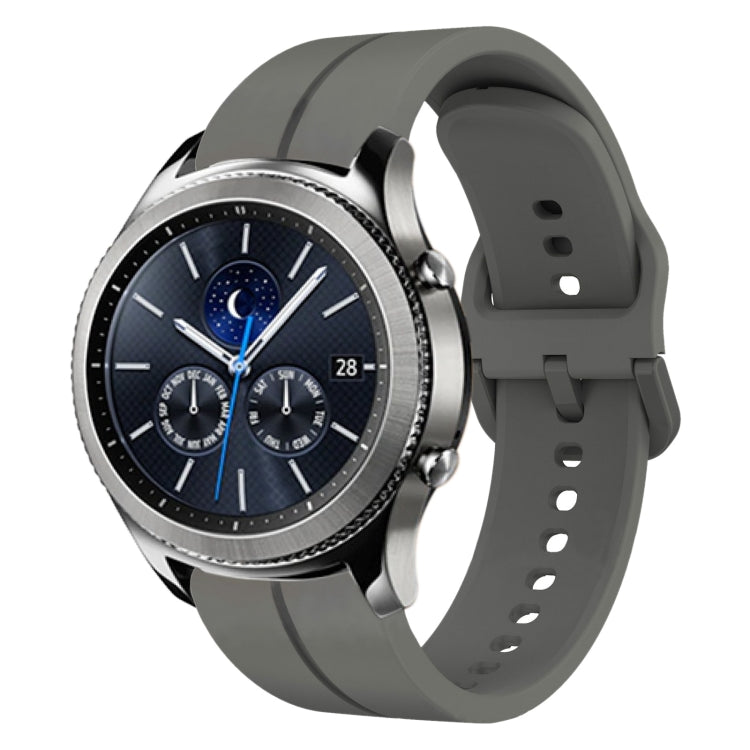 For Samsung Gear S3 Classic 22mm Loop Silicone Watch Band
