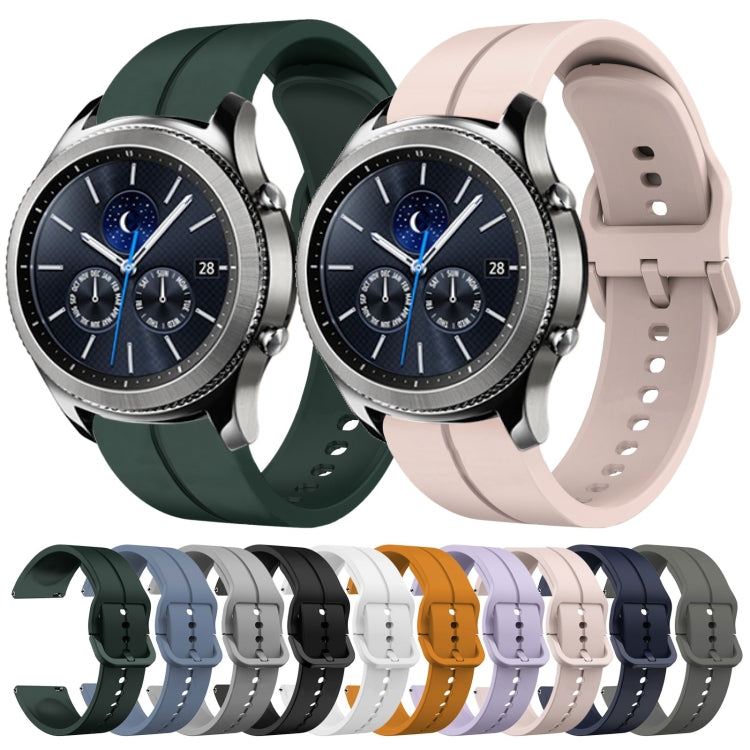 For Samsung Gear S3 Classic 22mm Loop Silicone Watch Band