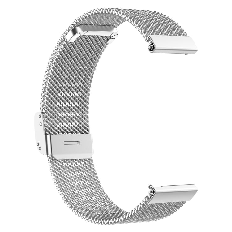 For Fitbit Versa 4 / Versa 3 / Sense 2 / Sense Integrated Milan Buckle Fine Mesh Metal Watch Band