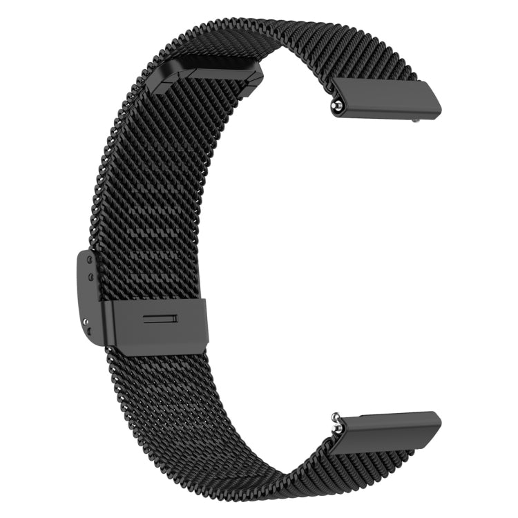 For Fitbit Versa 4 / Versa 3 / Sense 2 / Sense Integrated Milan Buckle Fine Mesh Metal Watch Band