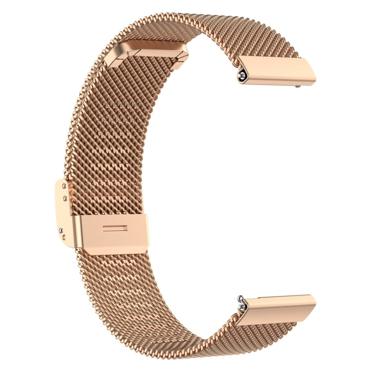 For Fitbit Versa 4 / Versa 3 / Sense 2 / Sense Integrated Milan Buckle Fine Mesh Metal Watch Band