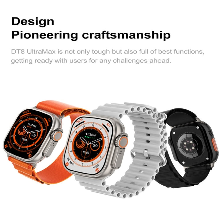 DT8 Ultra Max 2.1 inch Color Screen Smart Watch,Support Heart Rate Monitoring / Blood Pressure Monitoring